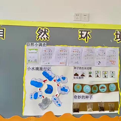 山语湖幼儿园小二班《自然环境》主题活动开展情况