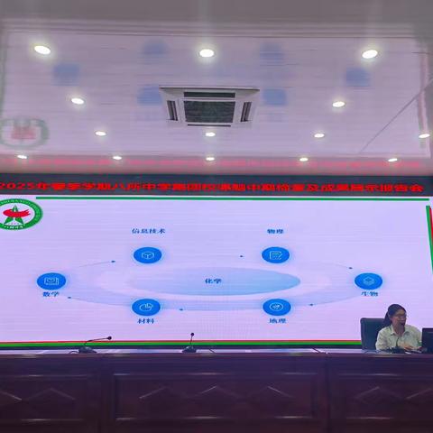 东方市八所中学教育集团2025年春季学期课题成果展示报告会纪实