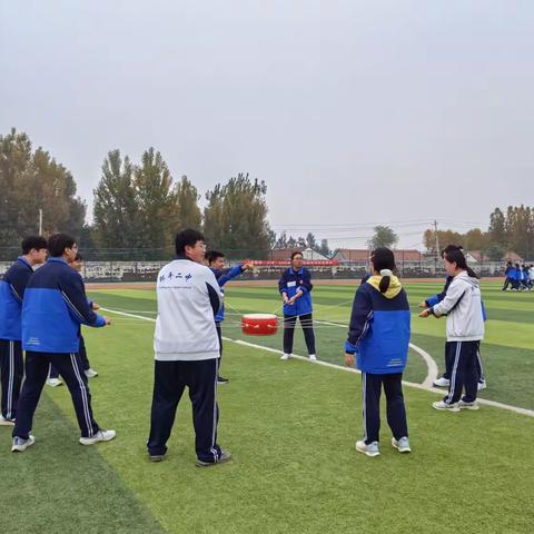 活力赛场展风采，青春逐梦向未来                   ——2023级趣味运动会