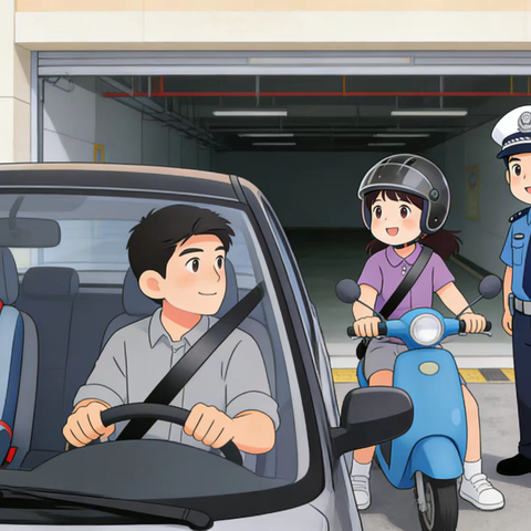 【安全提示】“一盔一带，安全常在”——宝鸡市金台区豪城幼儿园交通安全温馨提示