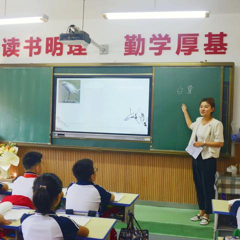 【联丰欧校·教学】欧洲城校区迎接明山区教育局、明山区教师进修学校开学视导察