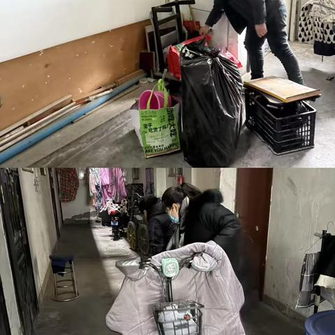 “清理小楼道，守护大安全”—群策巷社区开展杂物清理整治行动