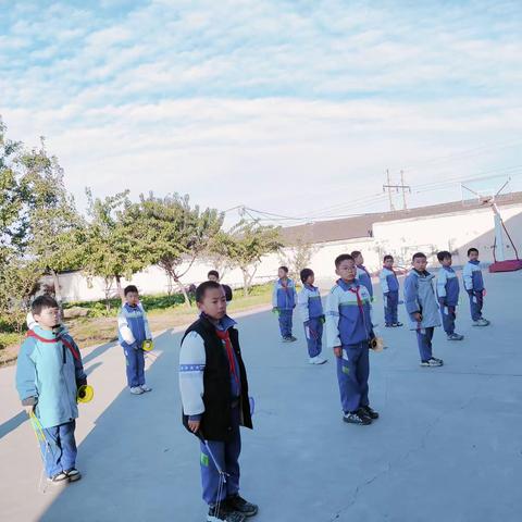 水冶镇北环路小学空竹社团掠影