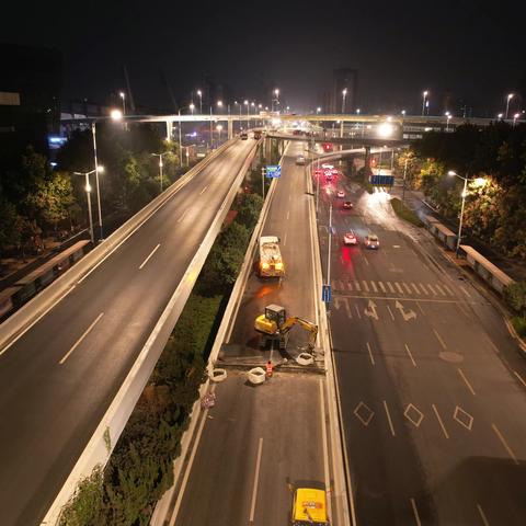 冬日严寒志气高，大干施工勇冲刺--养护工程公司十一月工作纪实