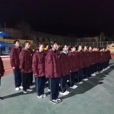 2023年12月4日山冲学校八年级223班升旗仪式及一周班级工作掠影