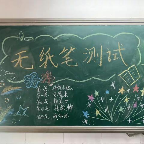 趣味无纸化，乐学促成长  —— 北石宝完小一二年级无纸化测评