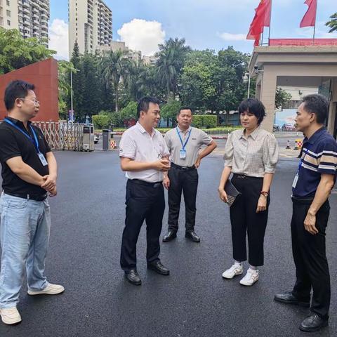 强化服务保障，全力冲刺高考——海口海港学校迎接市纪检组调研督导高考考点准备工作