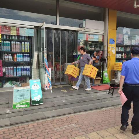 综合执法办公室全面提升市容市貌
