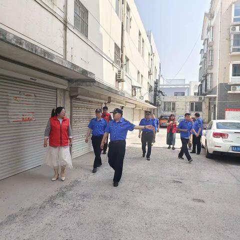 城管进社区，电动车安全隐患排查活动