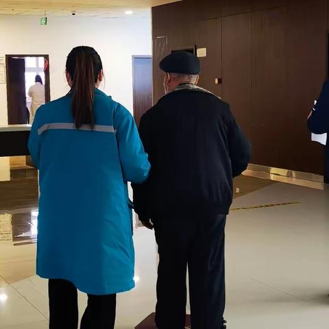 市政府办退休干部体检在舞钢市中医院进行