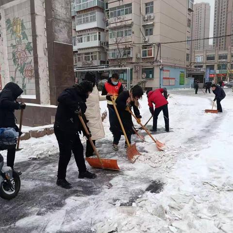 以雪为令齐行动 闻雪而动保平安——全福街道多措并举，全力以赴应对暴雪极端天气