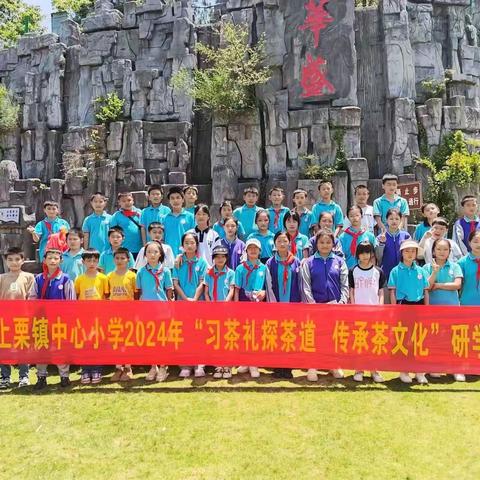 习茶礼探茶道   传承茶文化——上栗镇中心小学开展研学旅行活动