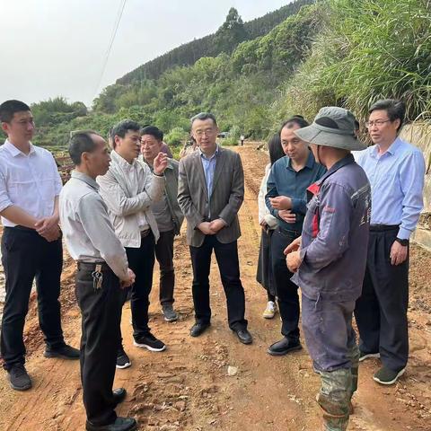 部农业机械化总站来我市尤溪县调研春耕生产工作