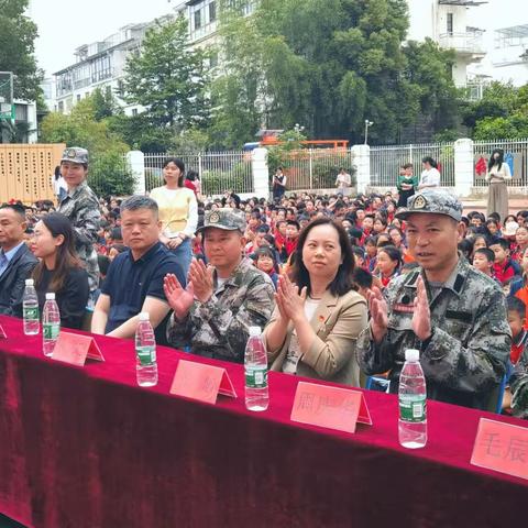 上饶市、信州区国动办“5.12防灾减灾”进学校宣传演练活动