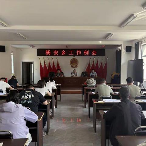杨安乡近期工作动态