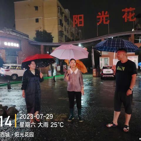 闻“汛”而动，让“平安法治星”闪耀，让党旗飘扬在防汛一线——柳湖街道积极行动筑牢防汛“红色堤坝”
