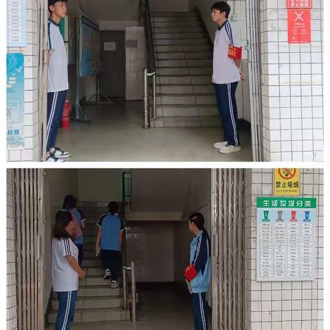 开展护学岗及早餐文明劝导志愿服务活动