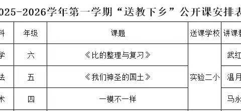 送教下乡传薪火，入校检查促提升——教育局小教组指导义安小学教学教研工作