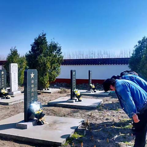 曹妃甸区第十农场开展“我们的节日 •清明”文明实践活动