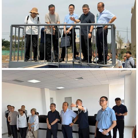 西安市水务局赴净水公司高陵区再生水厂开展第三轮省生态环境保护督察反馈问题整改验收工作