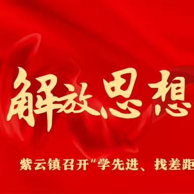 【解放思想  真抓实干】紫云镇召开“学先进、找差距、创五星、促发展”工作部署会