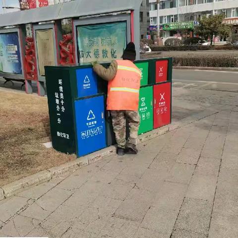 环卫处积极开展春季环境整治工作
