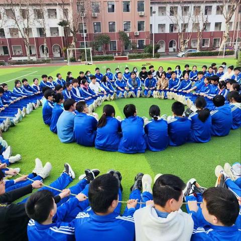 不负好春光      成长“心”体验｜记64中顺道校区团队拓展活动