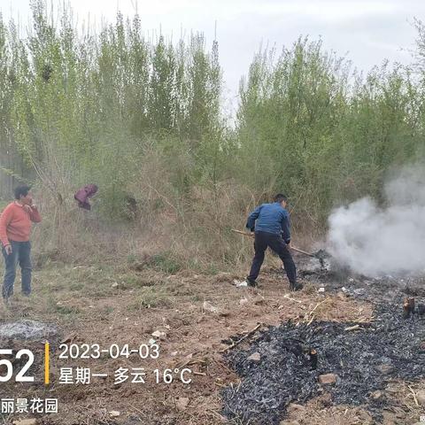 网格员助力平安建设，百姓过绿色平安清明