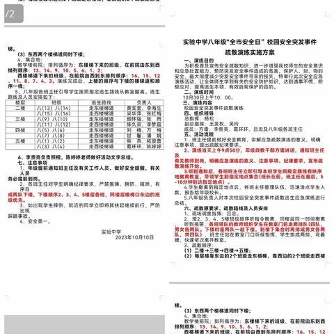 居安思危抓演练 未雨绸缪保平安