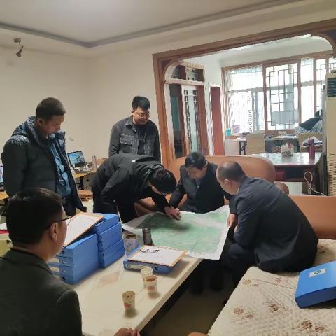 单位领导莅临汉台检查指导所有权更新项目工作