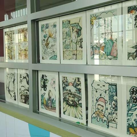 “艺术微展厅”巡展——横岗街道分馆横岗社区服务点画展活动