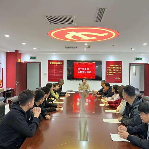 邯郸市中级人民法院第十党支部开展主题党日活动