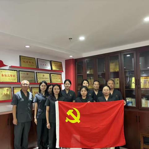 邯郸中院第十党支部开展“迎国庆，歌唱祖国”经典诗词、散文朗诵主题党日活动