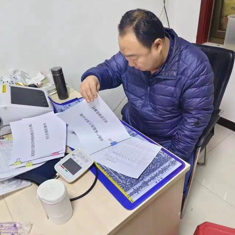 西吕营镇卫生院对辖区村卫生所开展脱贫后评估工作督导检查