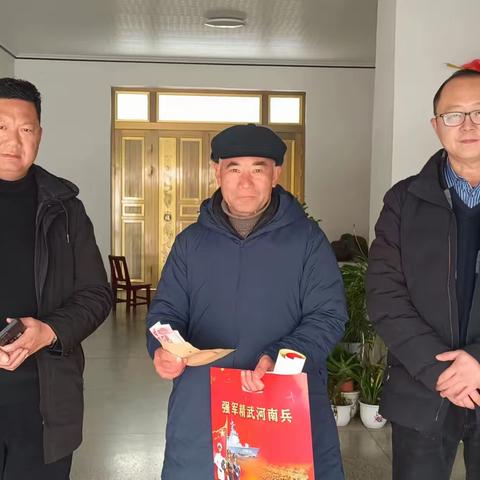 商城县产业集聚区退役军人服务站开展走访慰问退役军人、烈士家属活动