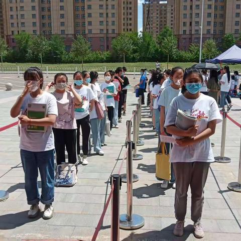 多方联动保驾护航•确保中考顺利进行——宁东学校中考工作报道