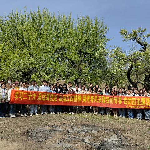 团溪湖区委开展学习二十大，永远跟党走，弘扬五四精神，展青春风采暨我的青春.我的团主题活动