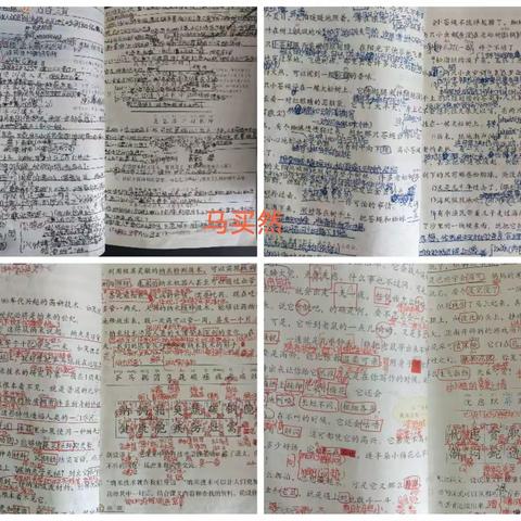 【学霸的笔尖风采】培侨小学四年级学生语文课堂优秀笔记展示