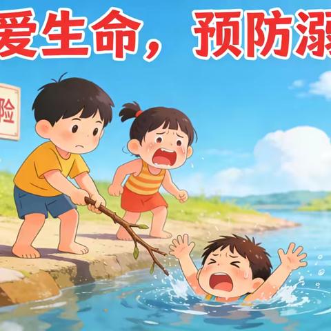 珍爱生命严防溺水—-翰林新城小区幼儿园防溺水安全宣传
