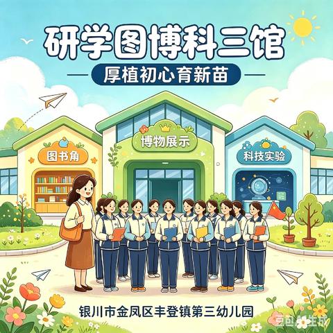 研学图博科三馆   厚植初心育新苗——学期末教职工研学活动