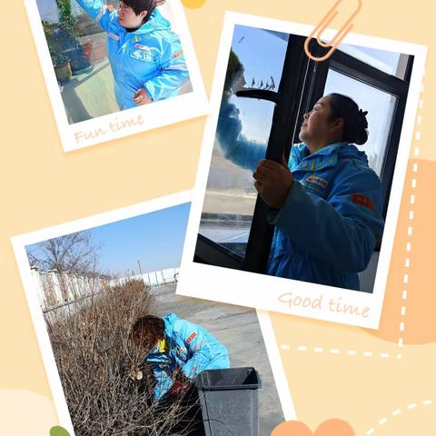 阜康片区九运街加油站开展“爱油站、爱生活”大扫除活动