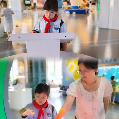 探索低碳科技馆 共筑美好未来——记千镇一小二（3）班暑期社会实践活动