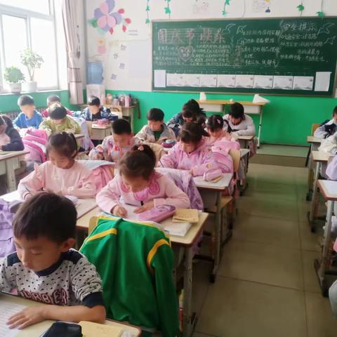 六道河小学10月份口算大赛活动