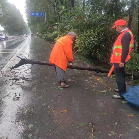 源汇区公路养护中心加强雨天道路巡查，保障公路安全畅通