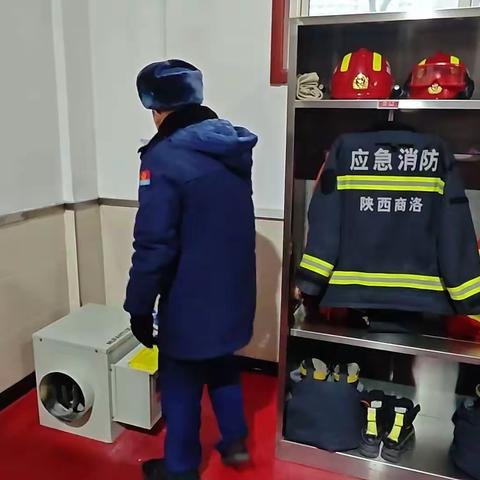 聚焦实战练精兵 力抗严冬谋打赢——山阳大队全面做好极端天气灭火救援及灾害处置工作