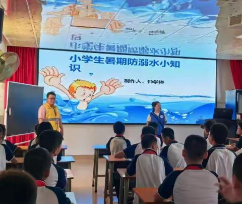 板桥镇开展“护苗”专项行动之防溺水宣传进校园