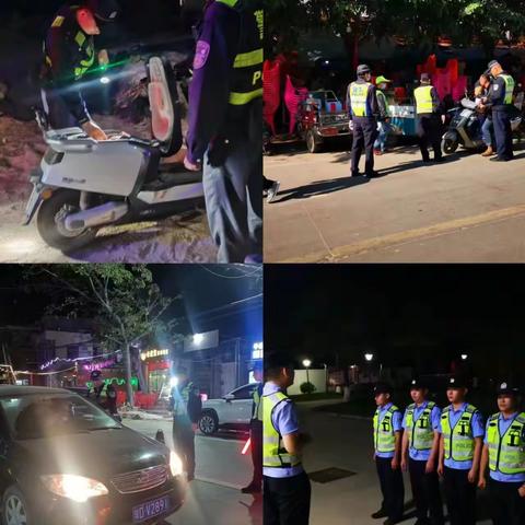 板桥镇春节期间持续开展道路交通安全检查和宣传工作