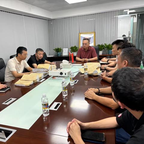 佳誉公司召开防风防汛防高温安全部署会