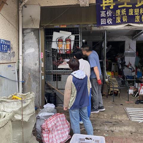 鳌峰街道福人社区开展沿街商铺消防安全大检查行动