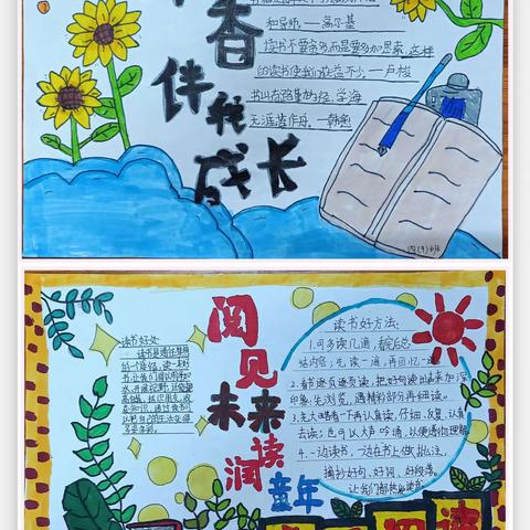 书香沁人 笔墨留芳—— 四年级语文组读书笔记展评